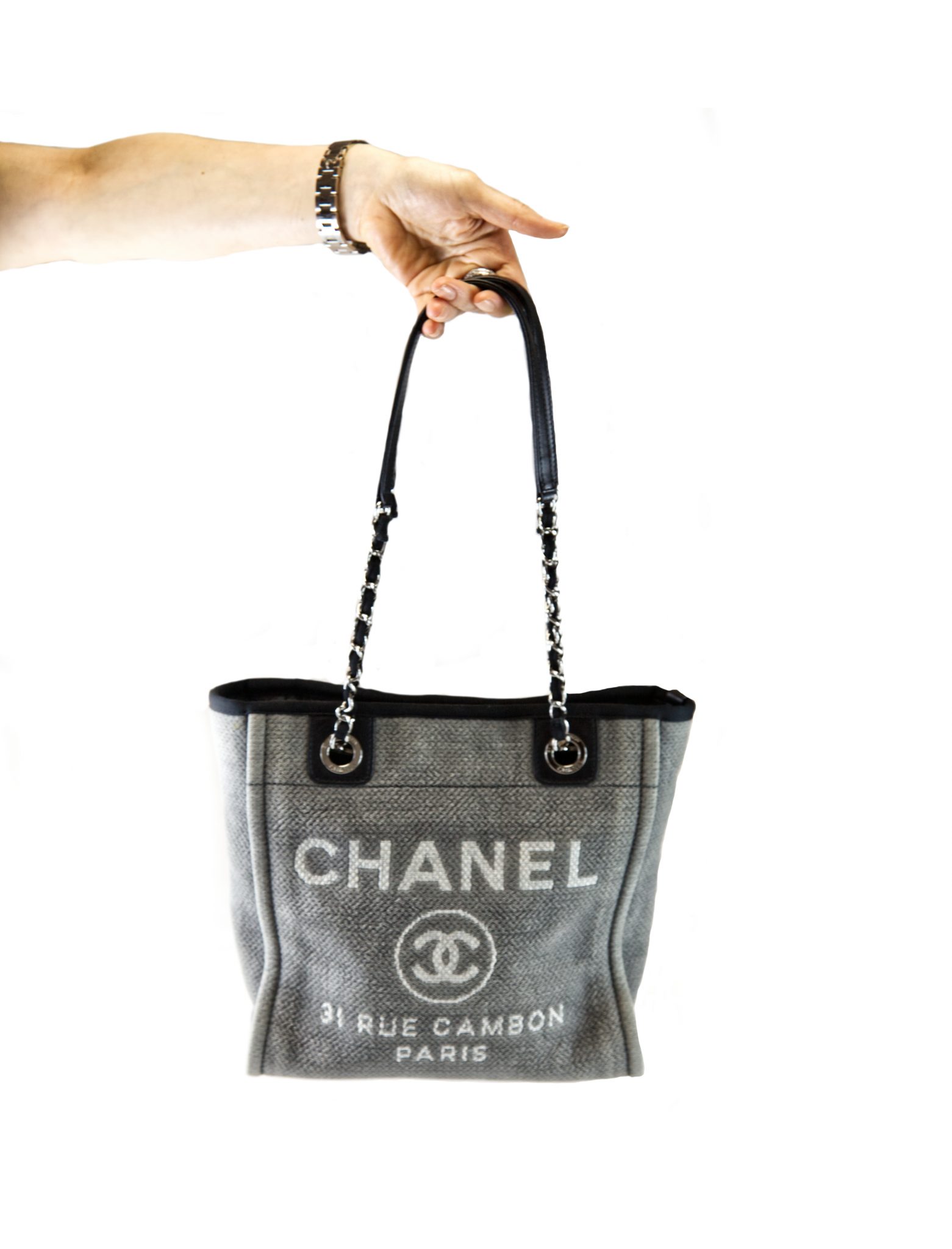 chanel deauville tote small bag