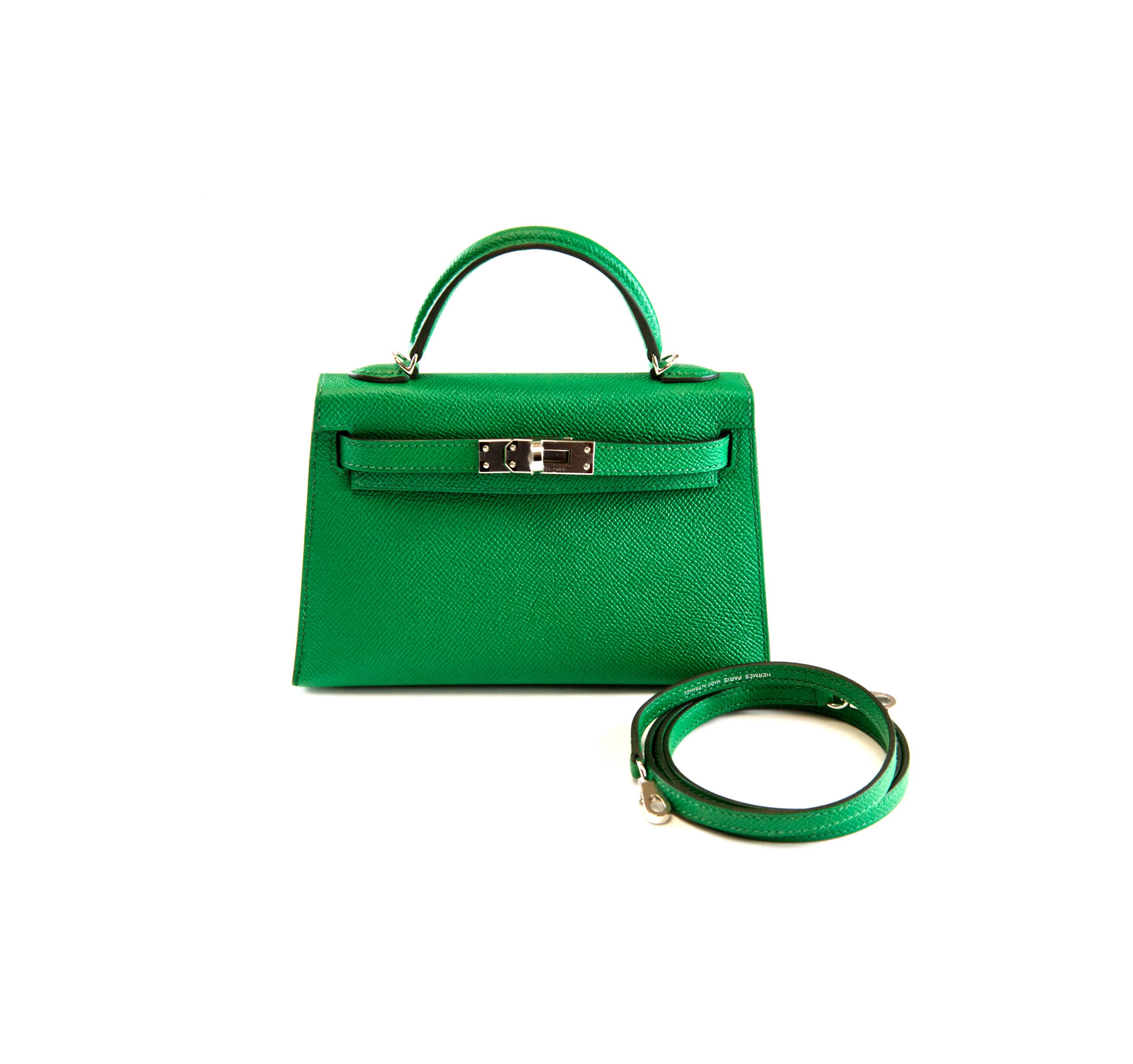 Hermes Kelly Mini II Sellier Gold Epsom GHW Handbag