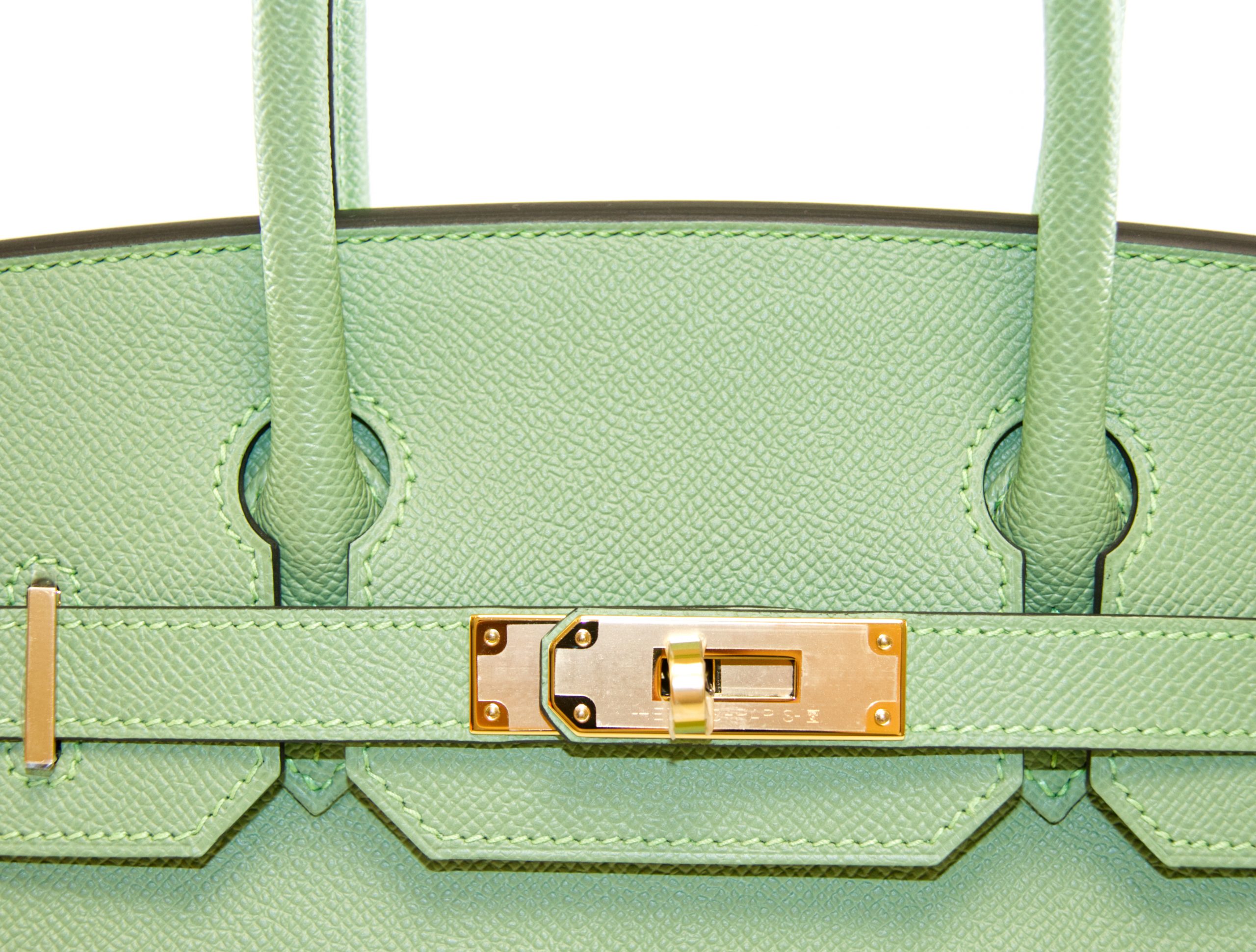 Hermès Birkin 30 Epsom Vert Criquet Gold Hardware - Handbag Spa & Shop