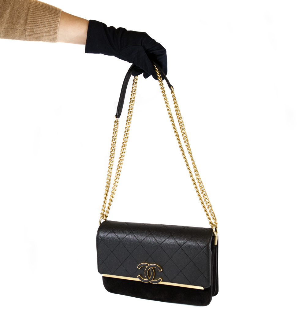 Chanel Lady Coco Flap Bag Small black - Handbag Spa & Shop
