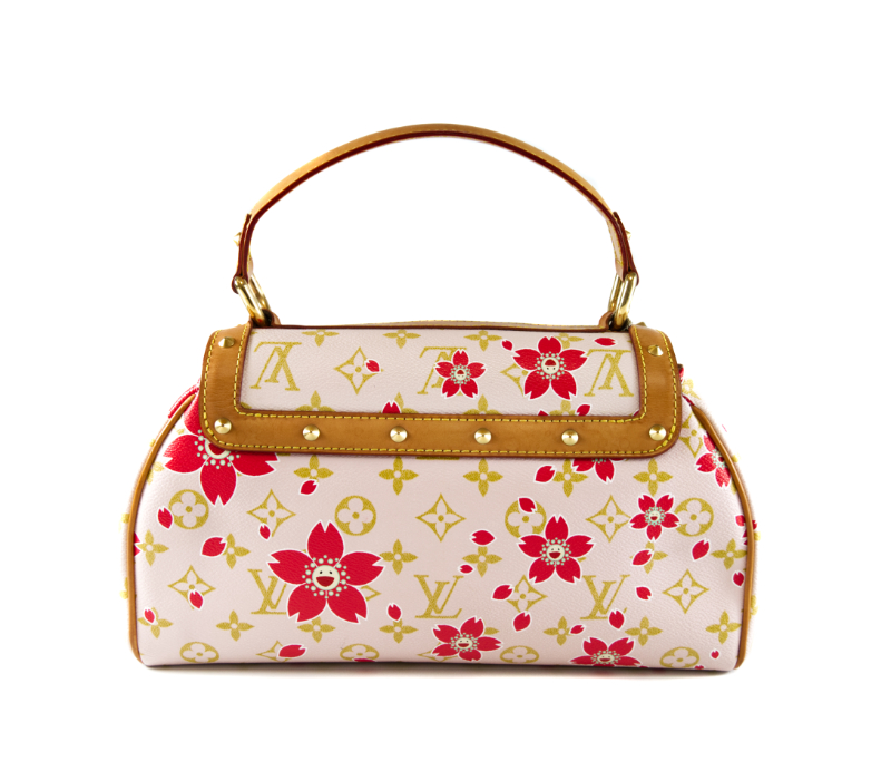 Louis Vuitton Limited Edition Pink Cherry Blossom Sac Retro Bag -  ShopperBoard