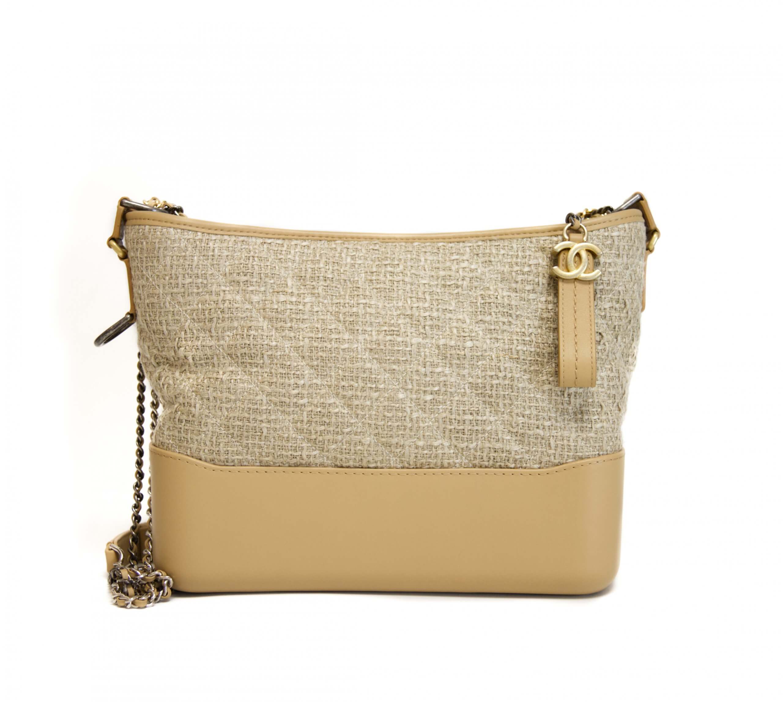 Chanel´s Gabrielle Medium Hobo Bag In Tweed Calf Leather - Handbag