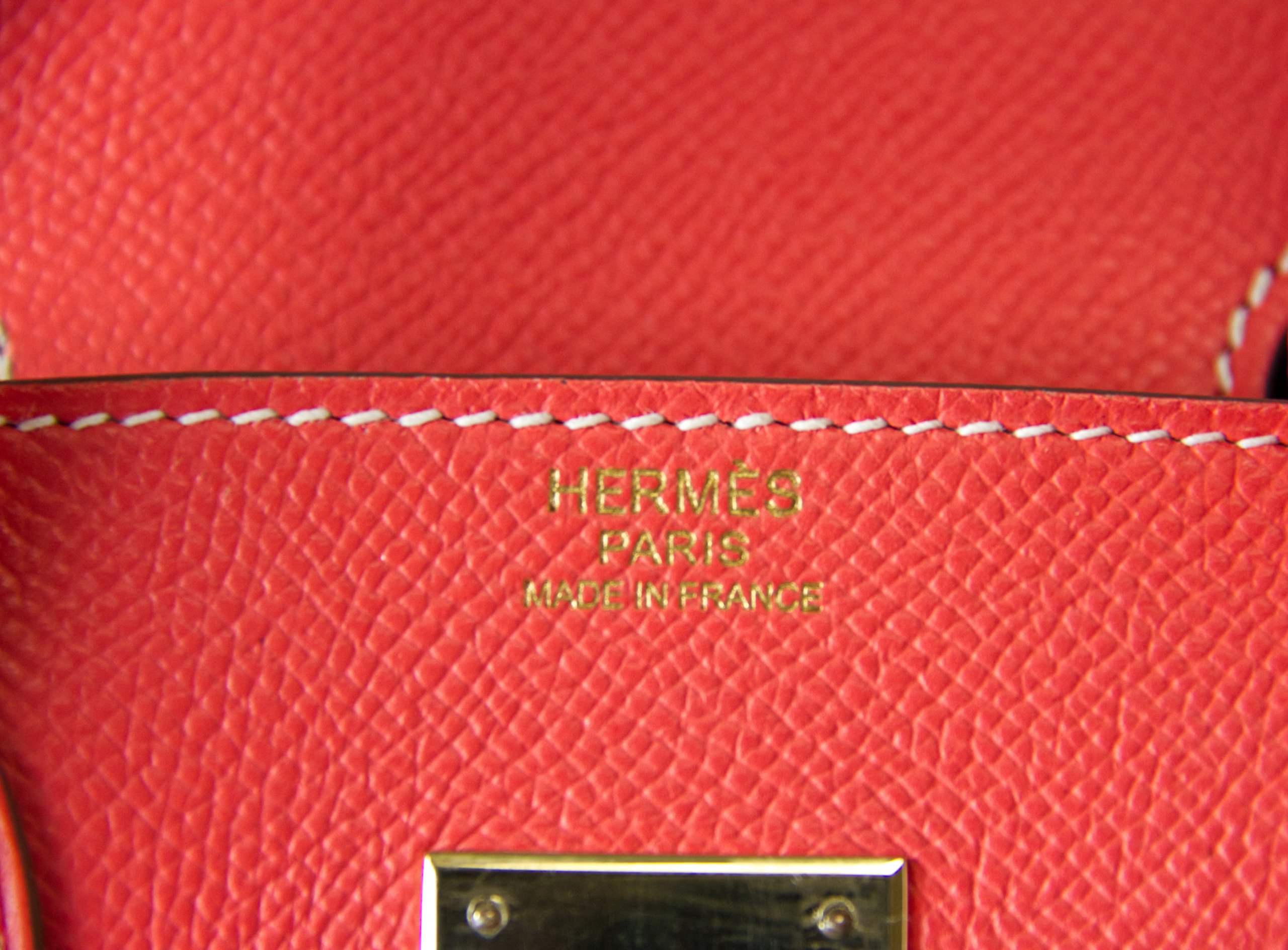 HERMES CANDY BIRKIN 30 Epsom leather Rose tyrien/Ruby □O Engraving Han –  BRANDSHOP-RESHINE