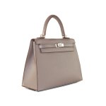 Hermès Kelly 25 Sellier Epsom Gris Etain PHW. Price upon request - Handbag  Spa & Shop