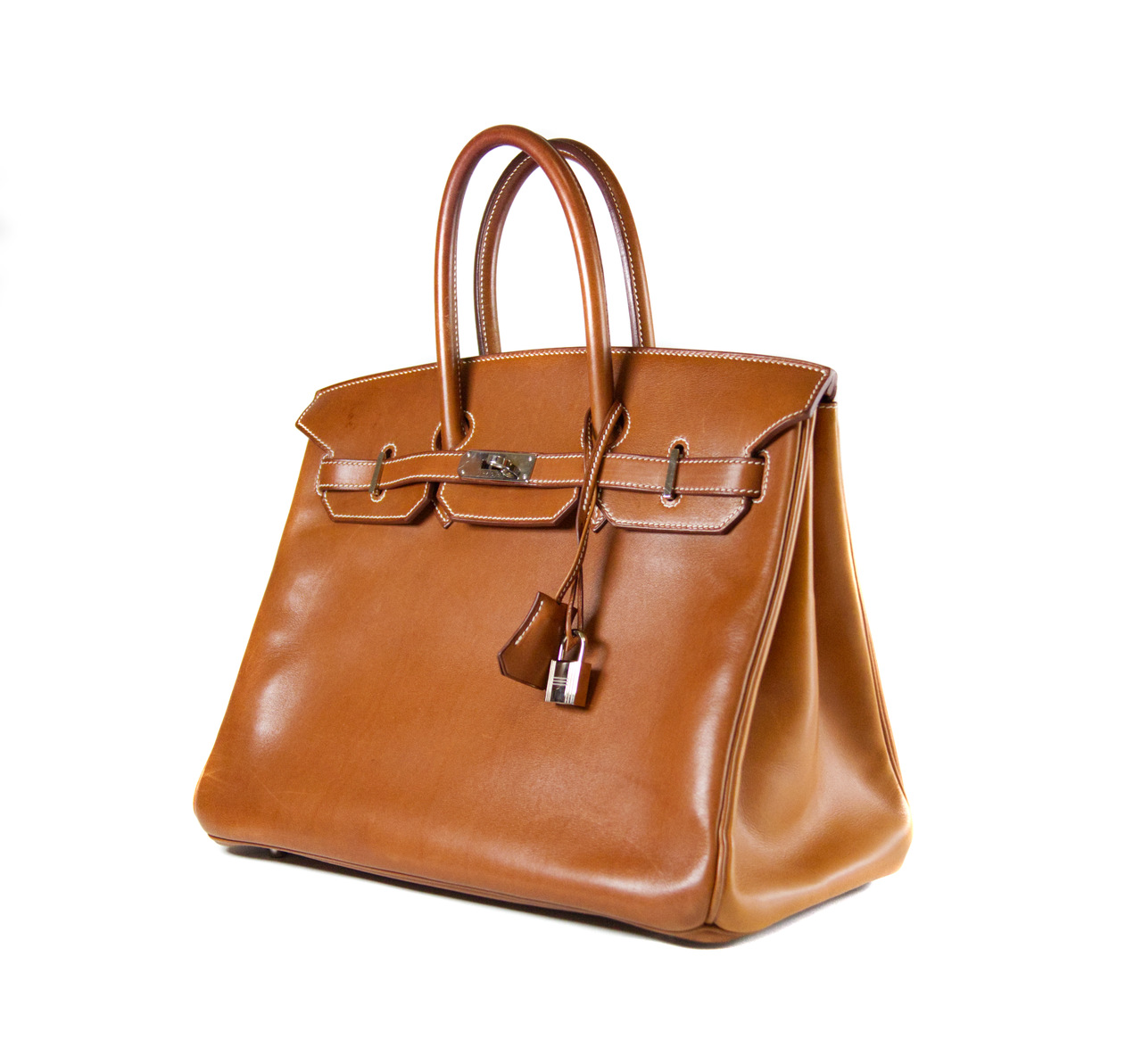 Hermes Limited Edition Birkin Bag 35 Fauve Barenia Faubourg Leather wi –  Mightychic
