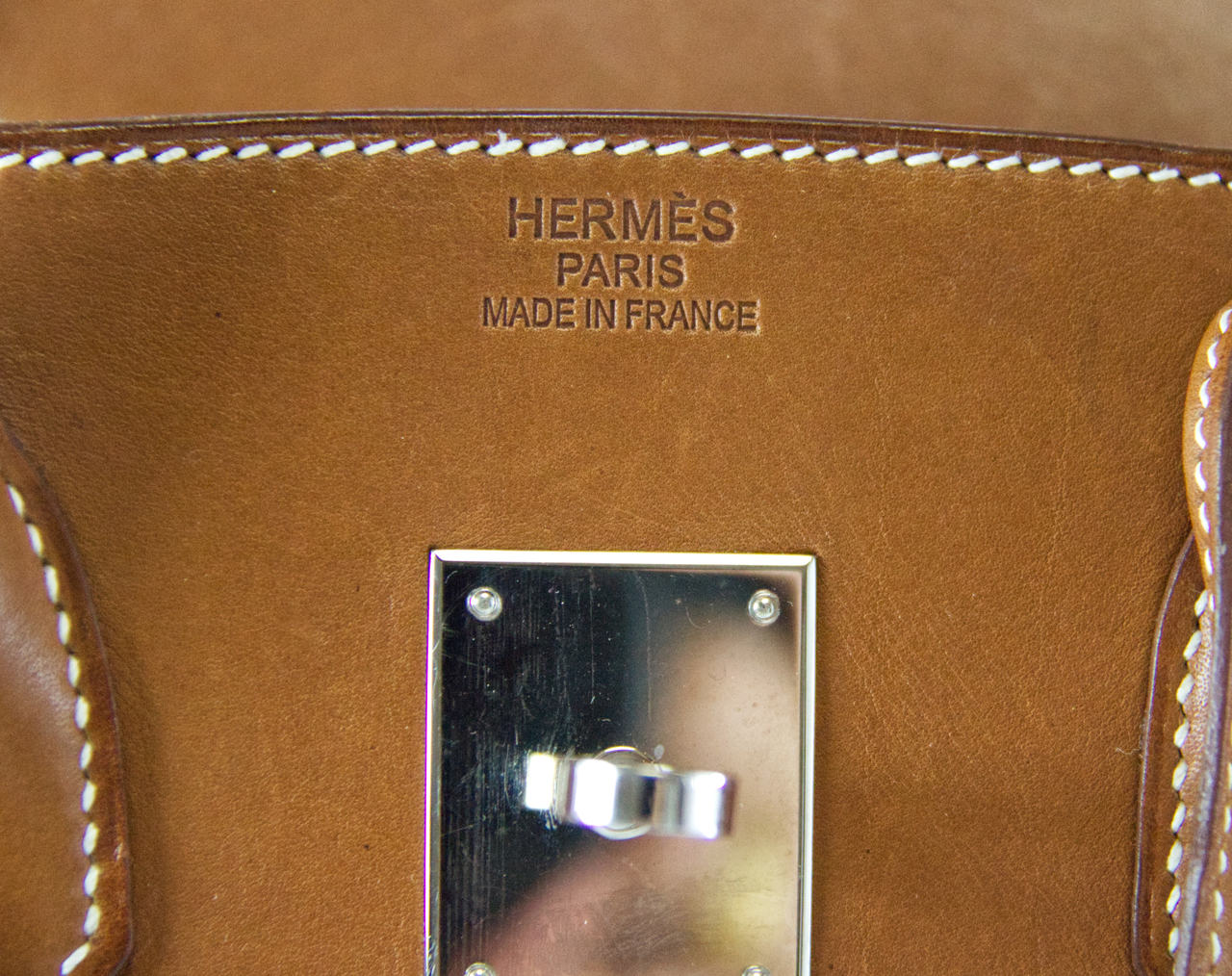 Hermès Birkin 35 Fauve Barenia Faubourg Palladium Hardware PHW