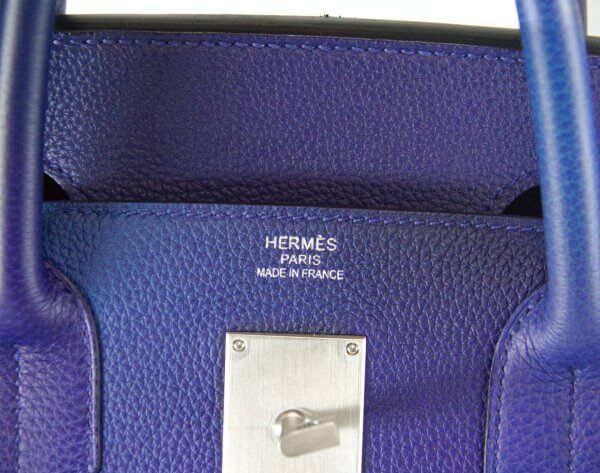 Hermès Birkin 40 HAC Togo Cosmos palladium