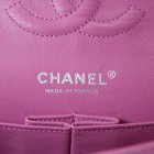 Chanel Classic Double Flap Purple label