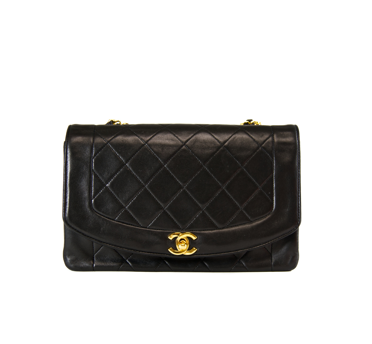Chanel Diana single flap front